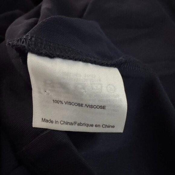 Tory Burch Dress Navy Blue size XS v-neck sleeveless jersey drres - Picture 7 of 9